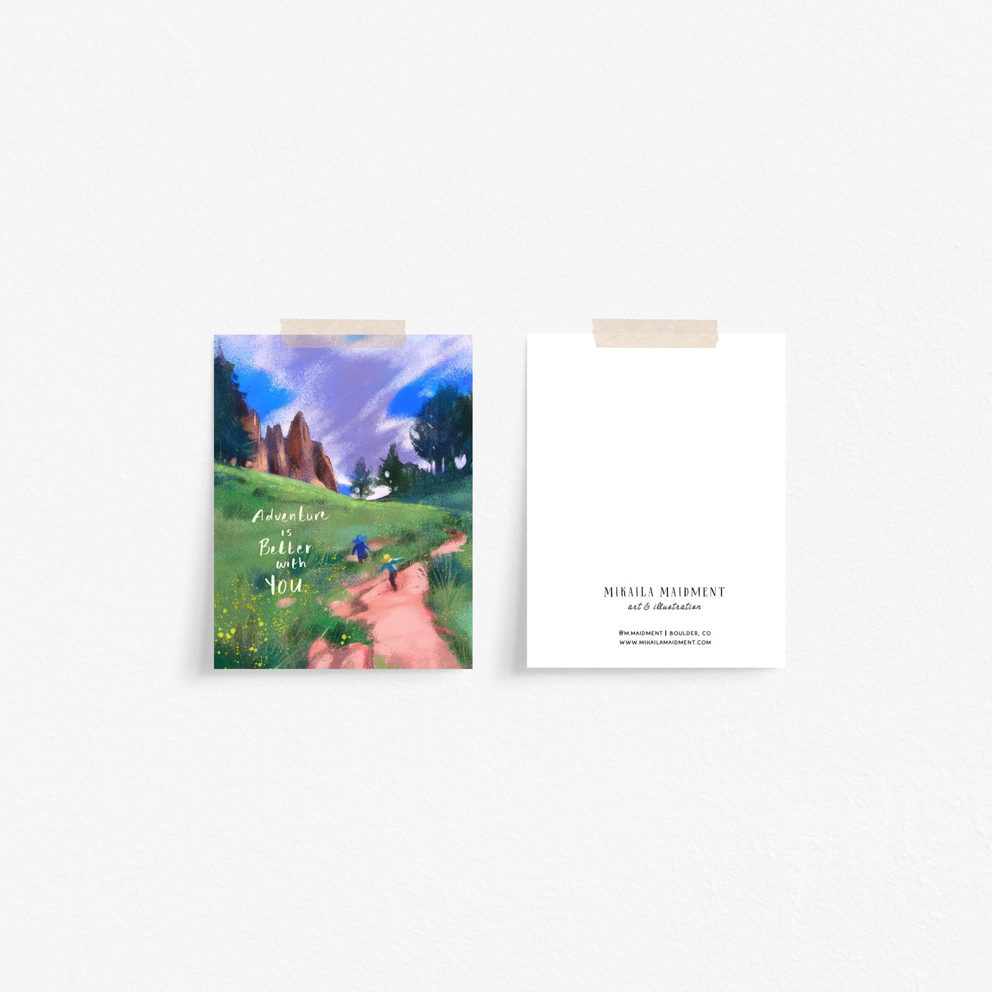 Adventure Is Better With You Greeting Card