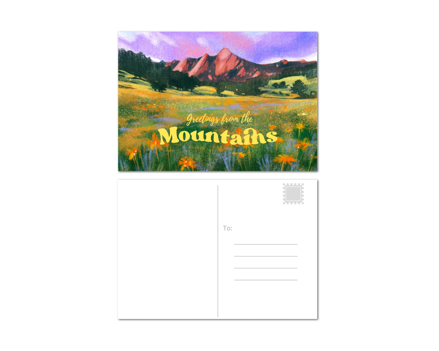 Greetings Postcard PST-CO-02