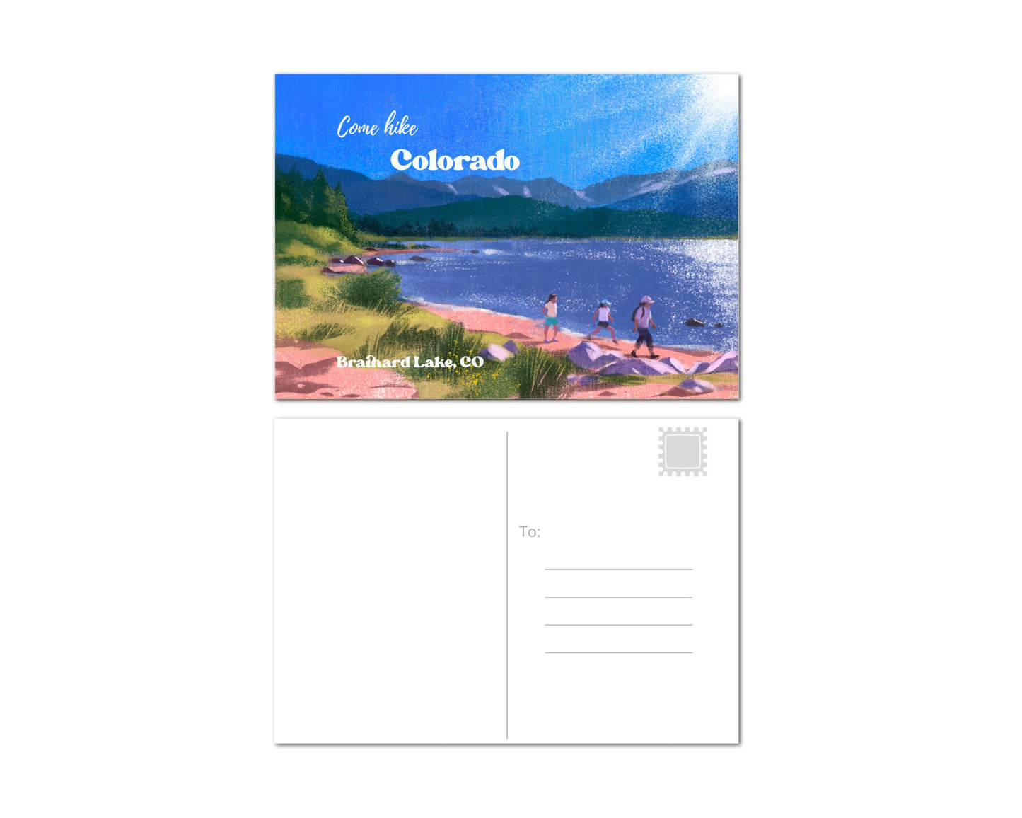 Come Hike Postcard PST-CO-03