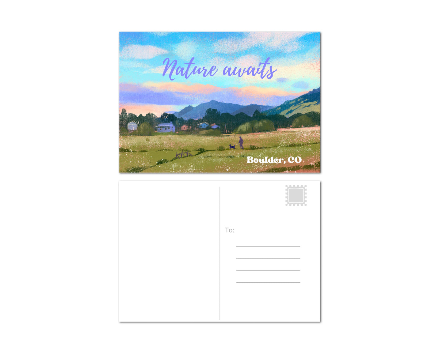 Nature Awaits Postcard PST-CO-01