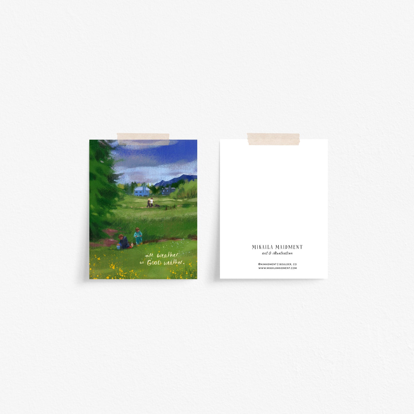 All Weather Greeting Card