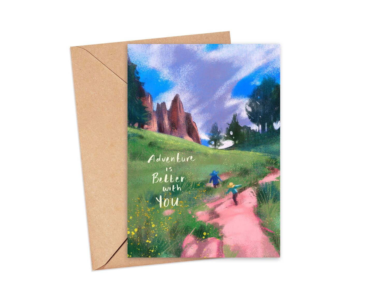 Adventure Is Better With You Greeting Card