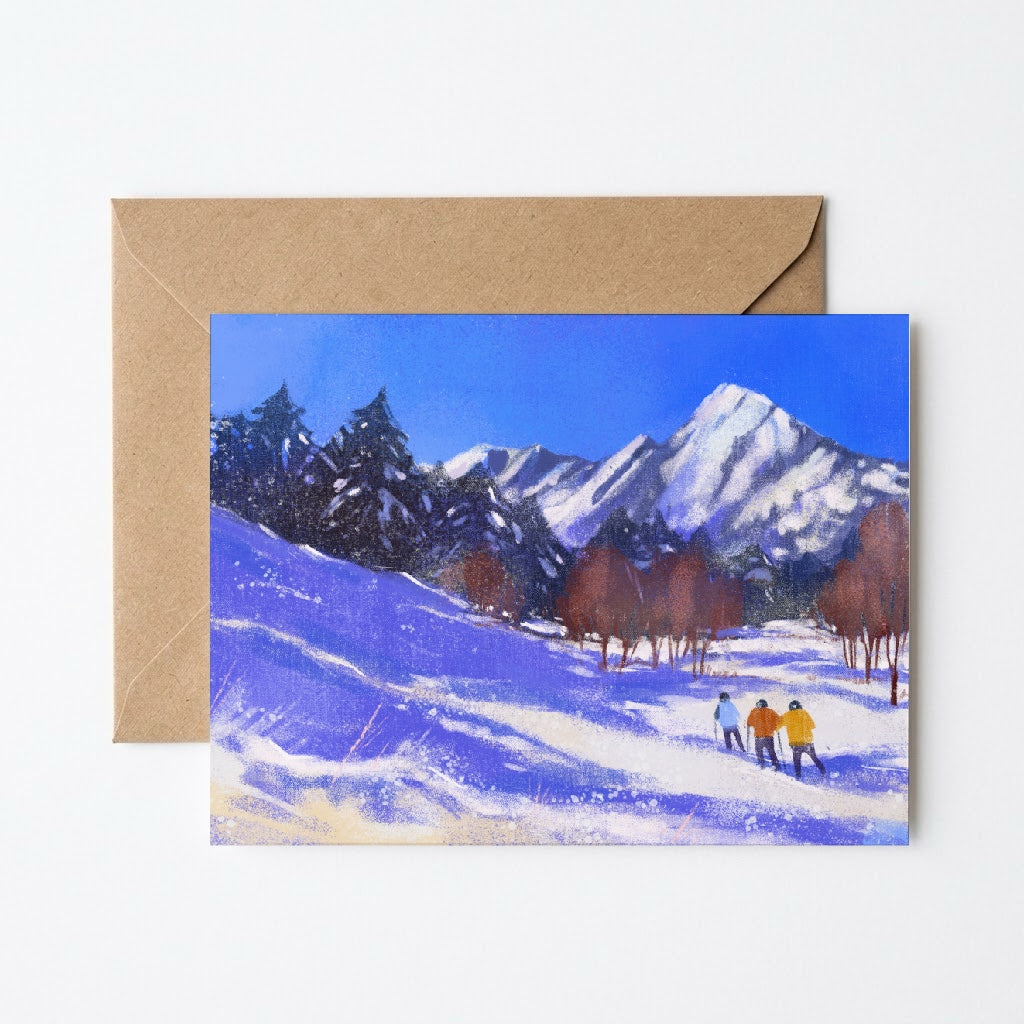 Colorado Winter Greeting Card