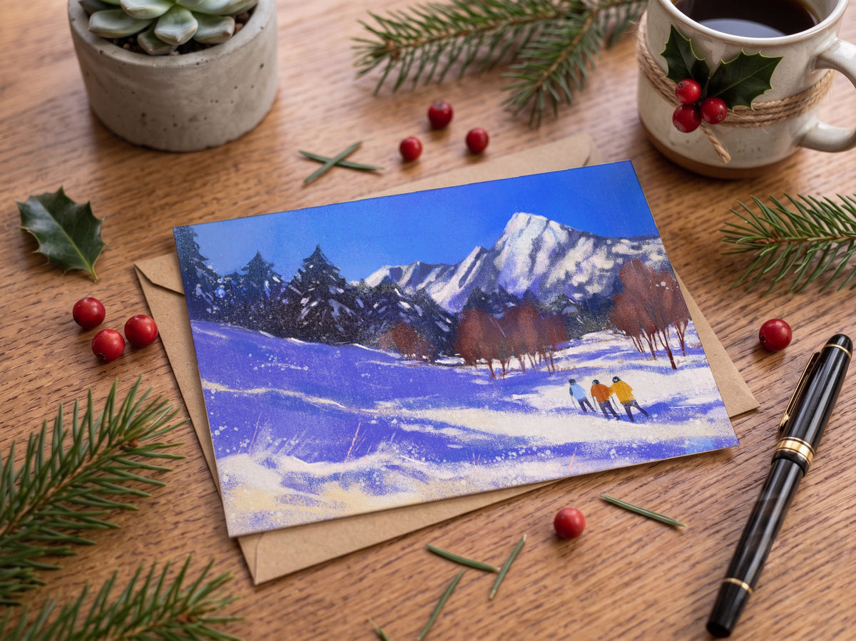 Colorado Winter Greeting Card
