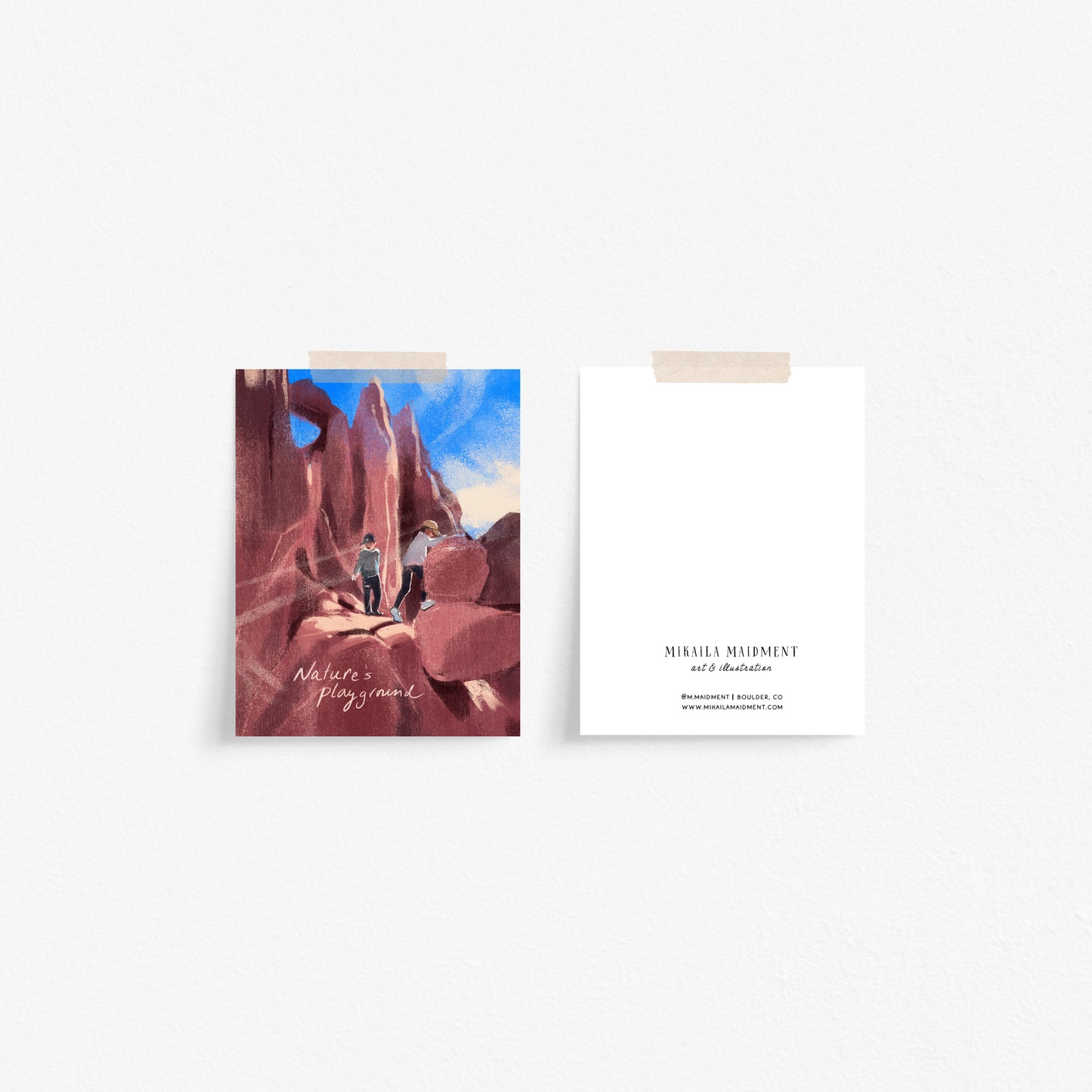 Nature’s Playground Greeting Card