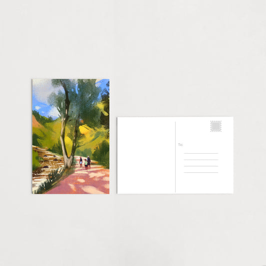 Boulder Creek Path Postcard